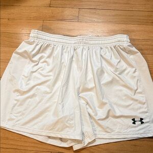 Under Armour Women's White Athletic Shorts